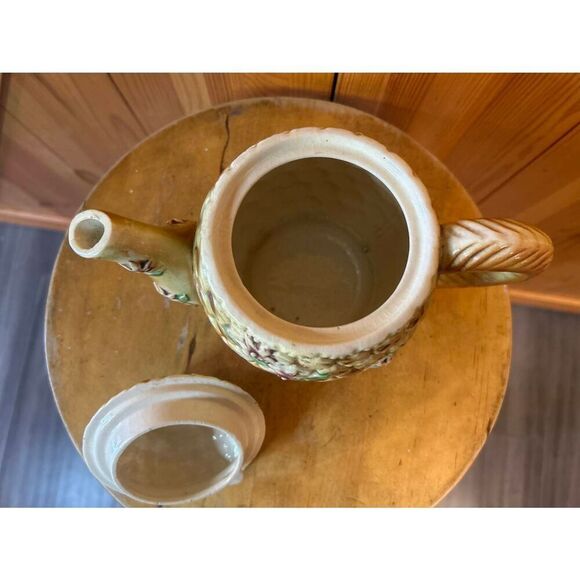 Vintage Japanese 7 Piece Tea Set Porcelain Pineapple Floral Design Read (5007) - Picture 14 of 16